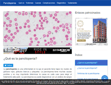 Tablet Screenshot of pancitopenia.com